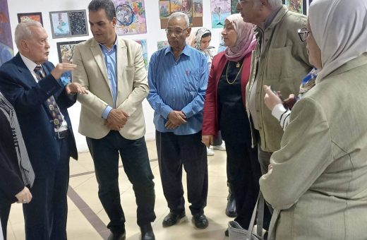 IMG 8722 الصف الثالث الإعدادي 2026 ممارسات تطبيقية للعلاج بالفن.. معرض جديد بجامعة العاصمة يبرز دور الفن في الدعم النفسي والاجتماعي موقع في الجامعة