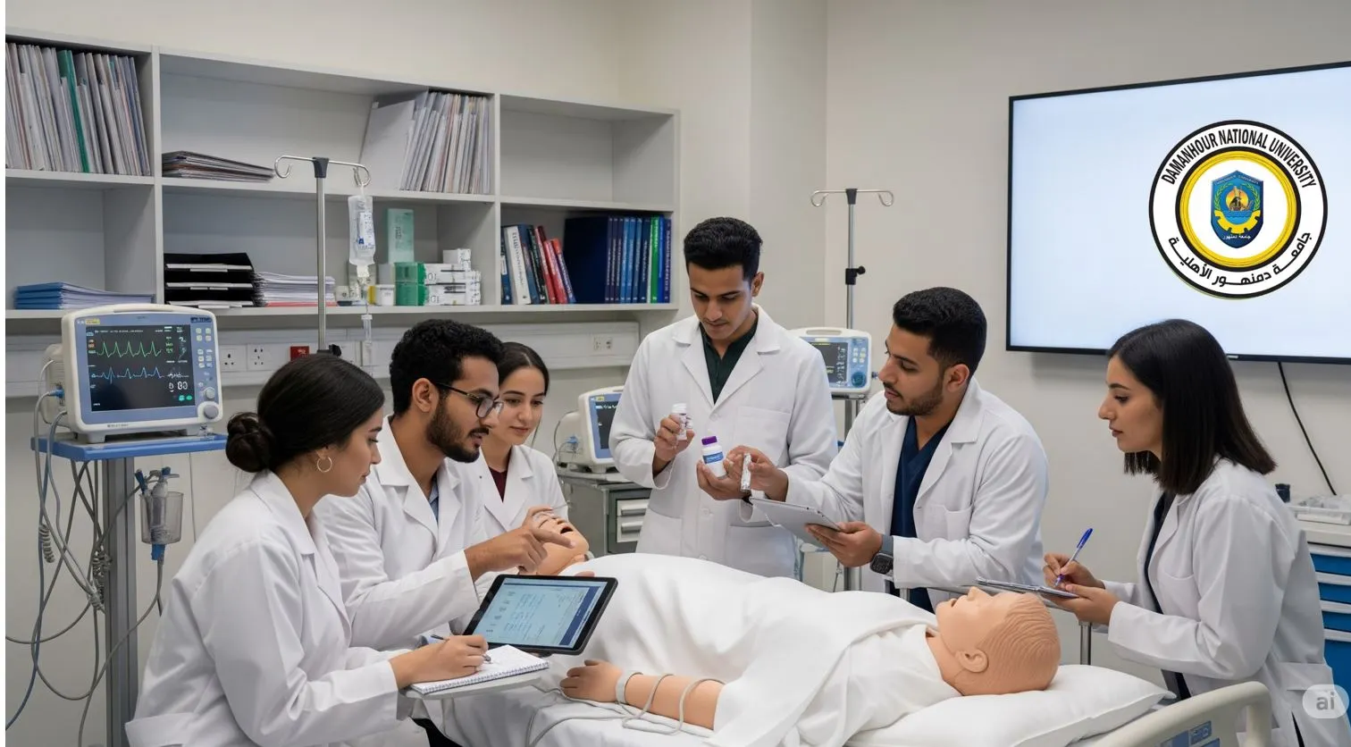 كلية الصيدلة جامعة دمنهور الأهلية