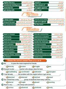IMG ٢٠٢٦٠٥٣١ ١٩٥١٣٠ مراجعة إنجليزي للثانوية العامة 2026 تلخيص شامل هتقفل الامتحان.. أقوى مراجعة إنجليزي للثانوية العامة 2026 تلخيص شامل في 20 صفحة موقع في الجامعة