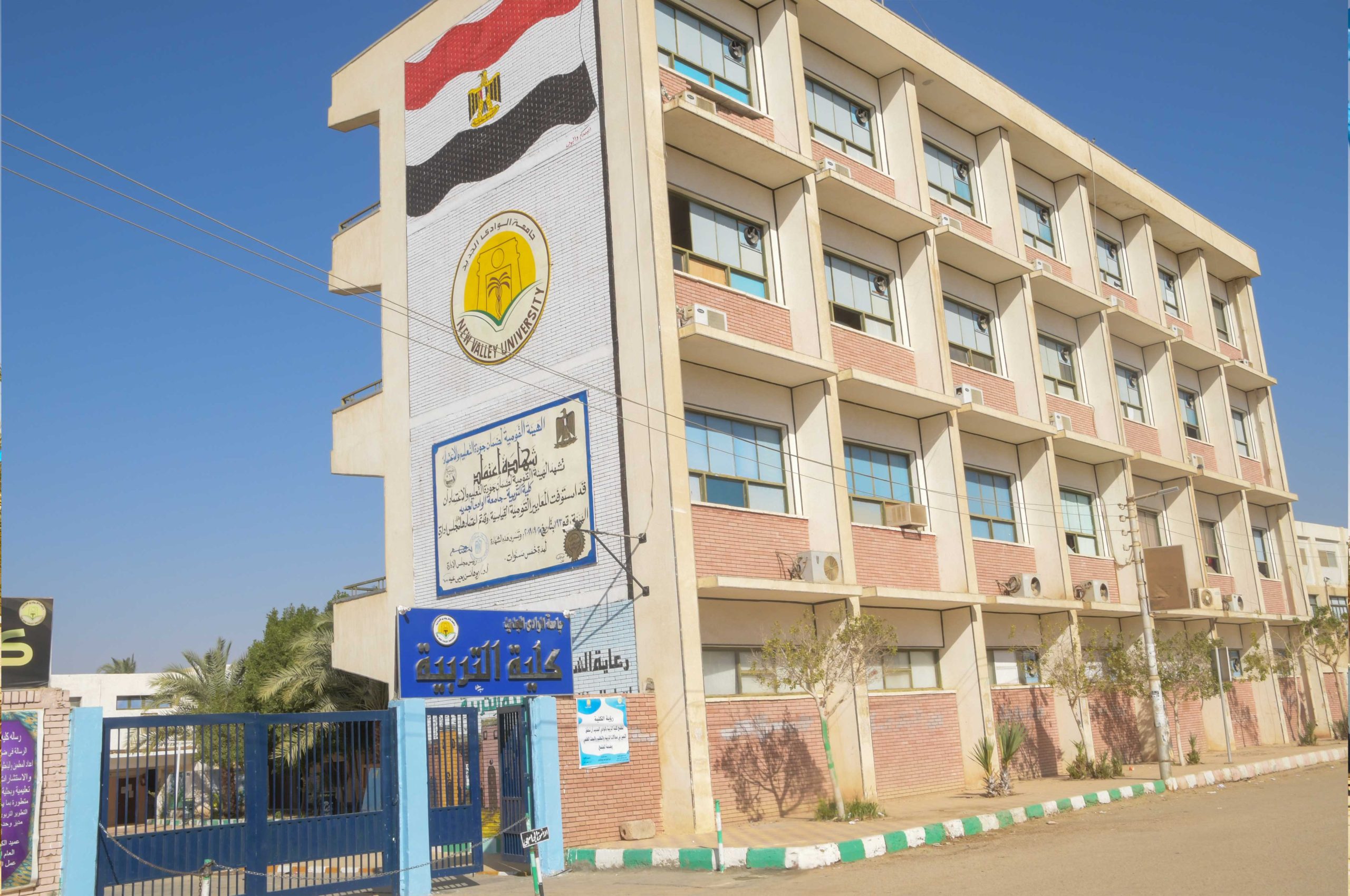 كلية التربية جامعة الوادي الجديد