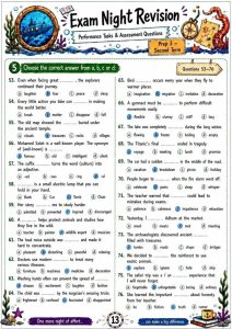 1780843057228 مراجعة ليلة الامتحان في اللغة الإنجليزية مراجعة ليلة الامتحان في اللغة الإنجليزية للشهادة الإعدادية.. أسئلة وإجابات في 10 ورقات موقع في الجامعة