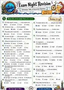 1780843060765 مراجعة ليلة الامتحان في اللغة الإنجليزية مراجعة ليلة الامتحان في اللغة الإنجليزية للشهادة الإعدادية.. أسئلة وإجابات في 10 ورقات موقع في الجامعة