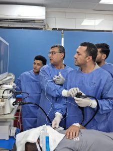 1781443800102 إنجاز طبي نادر بمستشفيات جامعة بني سويف إنجاز طبي نادر بمستشفيات جامعة بني سويف.. استخراج 100 مسمار وصامولة من معدة مريض موقع في الجامعة