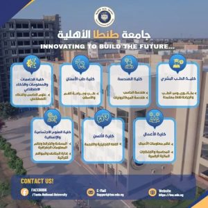 جامعة طنطا الأهلية تعلن فتح باب التقديم للعام الجامعي