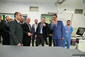 1782832439257 مستشفى طوارئ قصر العيني وزير التعليم العالي ورئيس جامعة القاهرة يطمئنان على جاهزية مستشفى طوارئ قصر العيني موقع في الجامعة