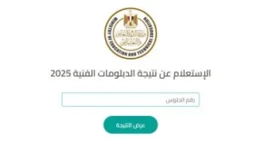 نتيجة الدبلومات الفنية 2026 تقترب
