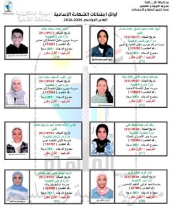 419bc3b0 0235 4c9e 8ed3 b0bd5a3ca25a أوائل الشهادة الإعدادية بالقاهرة 2026 رسميًا.. القائمة الكاملة لأوائل الشهادة الإعدادية بالقاهرة 2026 (صور) موقع في الجامعة