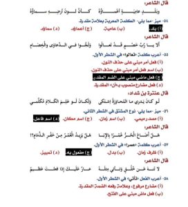 أقوى 20 سؤالًا في النحو 