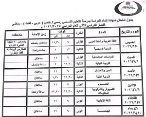 قبل ساعات من امتحانات الإعدادية.. تعليم بني سويف يوجه رسالة طمأنة مهمة للطلاب ويحذر من المخالفات 2 تعليم بني سويف يوجه رسالة طمأنة مهمة للطلاب ويحذر من المخالفات