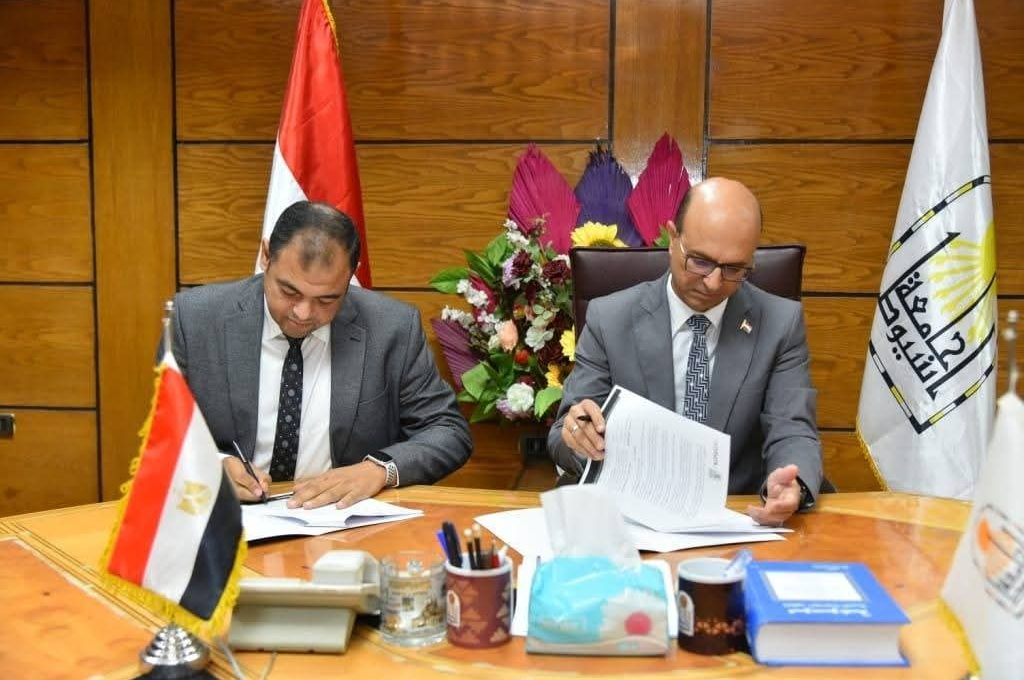 FB IMG 1780601706671 جامعة أسيوط جامعة أسيوط ترسخ مكانتها الدولية بتوسيع الشراكات الأكاديمية والبحثية خلال 3 سنوات موقع في الجامعة
