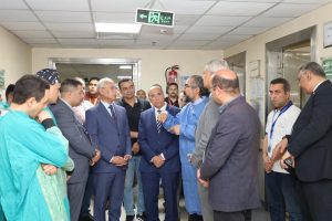 FB IMG 1780759900451 جامعة المنيا جامعة المنيا تستعد للتأمين الصحي الشامل.. تشغيل وحدة زراعة الكبد واستقبال المرضى بمستشفى الكبد والجهاز الهضمي موقع في الجامعة