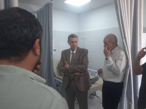 FB IMG 1780931639750 وكيل التعليم بشمال سيناء يتابع حالة معلمين مصابين وكيل التعليم بشمال سيناء يتابع حالة معلمين مصابين في حادث سير أثناء امتحانات الدبلومات الفنية 2026 موقع في الجامعة