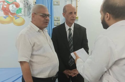 FB IMG 1781028508275 قصر العيني يعلن تطوير الإرشاد الأكاديمي رئيس جامعة بني سويف يفاجئ قسم طوارئ الأطفال بالمستشفى الجامعي ويتابع سير الخدمة الطبية موقع في الجامعة