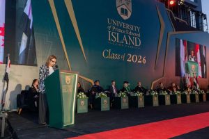 أمين مجلس أفرع الجامعات الأجنبية تشهد تخرج الدفعة الخامسة بفرع UPEI بالقاهرة
