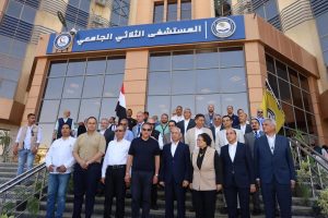 FB IMG 1781361911535 وزير الصحة يشيد بجاهزية مستشفيات جامعة المنيا وزير الصحة يشيد بجاهزية مستشفيات جامعة المنيا للانضمام للتأمين الصحي الشامل خلال جولة تفقدية  موقع في الجامعة
