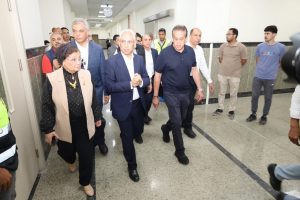 وزير الصحة يشيد بجاهزية مستشفيات جامعة المنيا  