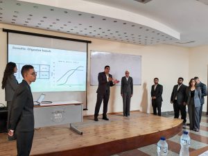 طلاب الجامعة المصرية الصينية يبتكرون وحدة إنتاجية لتحويل المخلفات العضوية بالمزارع إلى اسمدة غنية بمادة الديجيستات المهمة لنمو النبات