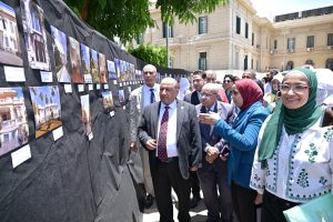جامعة القاهرة تفتتح معرض "هنا الجيزة" بمشاركة 100 طالب من مختلف الكليات