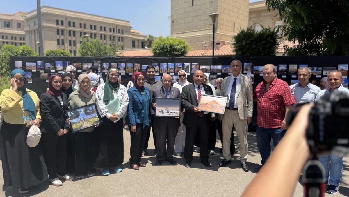 FB IMG 1782712783762 جامعة القاهرة جامعة القاهرة تفتتح معرض "هنا الجيزة" بمشاركة 100 طالب من مختلف الكليات.. تفاصيل موقع في الجامعة
