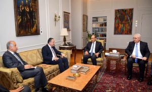 FB IMG 1782834590193 وزيرا الخارجية والتعليم العالي يبحثان تعزيز التعاون وزيرا الخارجية والتعليم العالي يبحثان تعزيز التعاون الأكاديمي ودعم الشراكات الدولية والطلاب المصريين بالخارج موقع في الجامعة