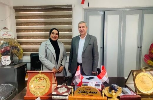 محررة موقع "في الجامعة" ووكيل التعليم بالشرقية