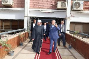 IMG 20260606 WA0189 وزير الأوقاف وزير الأوقاف من جامعة المنيا: القصص النبوي أبلغ أساليب التأثير والإسلام ينهى عن إيذاء الأكوان كلها موقع في الجامعة