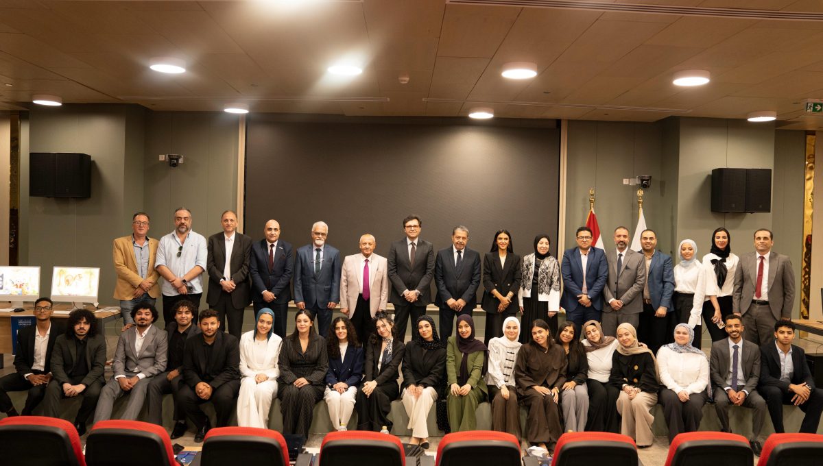 IMG 20260609 WA0134 جامعة مصر للمعلوماتية رئيس جامعة مصر للمعلوماتية: لجنة برئاسة وزير الثقافة السابق تعتمد 17 لعبة إلكترونية تحتفي بالهوية المصرية موقع في الجامعة