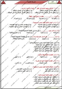 الخلاصة.. 70 سؤالًا في النحو هتجيب معاك الدرجة النهائية