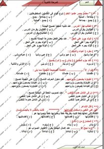 الخلاصة.. 70 سؤالًا في النحو هتجيب معاك الدرجة النهائية