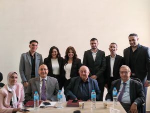 IMG 20260615 WA0083 تخرج مناقشة مشروعات تخرج أول دفعة ببرنامج معلوماتية الأعمال والتحول الرقمي بجامعة حلوان الأهلية موقع في الجامعة