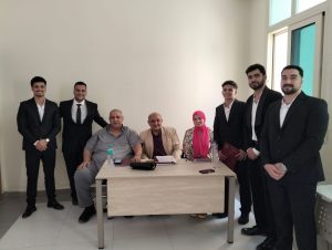 IMG 20260615 WA0085 تخرج مناقشة مشروعات تخرج أول دفعة ببرنامج معلوماتية الأعمال والتحول الرقمي بجامعة حلوان الأهلية موقع في الجامعة