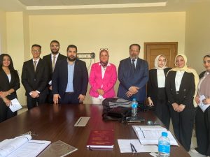 IMG 20260615 WA0086 تخرج مناقشة مشروعات تخرج أول دفعة ببرنامج معلوماتية الأعمال والتحول الرقمي بجامعة حلوان الأهلية موقع في الجامعة