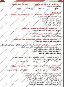 احسم درجات النحو.. مراجعة نهائية في 5 صفحات من مستر أحمد أمين
