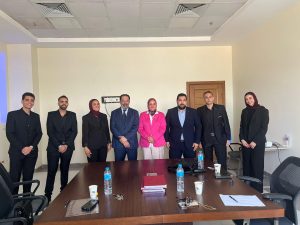 طلاب برنامج BIDT بكلية التجارة جامعة حلوان الأهلية يطورون منصة "Torida" 