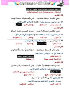 IMG 20260624 WA0075 نهائية مراجعة نهائية في اللغة العربية.. 18 صفحة تضم أهم الأسئلة المتوقعة لطلاب الثانوية العامة موقع في الجامعة