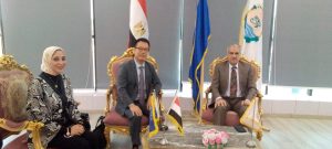 جامعة أسوان تبحث مع هواوي والأكاديمية العربية إطلاق برامج تدريبية