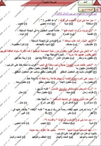 IMG 20260627 WA0059 النحو أكثر من 100 سؤال في النحو.. مراجعة نهائية بالحل من مستر أحمد أمين لطلاب الثانوية العامة موقع في الجامعة