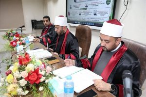 IMG 20260627 WA0263 وزير الأوقاف يترأس مناقشة رسالة ماجستير وزير الأوقاف يترأس مناقشة رسالة ماجستير بجامعة قناة السويس عن الإصلاح الديني والسياسي في إندونيسيا موقع في الجامعة