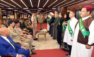 وزير الدفاع يشهد حفل تخرج دفعات جديدة من الأكاديمية العسكرية للدراسات العليا والإستراتيجية