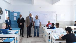 IMG 1548 امتحانات الإعدادية بالإسكندرية 111 ألف طالب يؤدون امتحانات الإعدادية بالإسكندرية.. والمحافظ يؤكد: توفير بيئة آمنة وهادئة للطلاب أولوية موقع في الجامعة