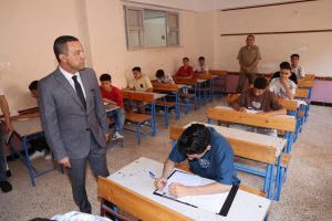 IMG 1685 امتحانات الإعدادية بالمنوفية انتظام امتحانات الإعدادية بالمنوفية.. والمحافظ يؤكد: توفير الأجواء للطلاب أولوية موقع في الجامعة