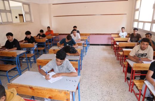IMG 1687 امتحانات الإعدادية بالفيوم انتظام امتحانات الإعدادية بالمنوفية.. والمحافظ يؤكد: توفير الأجواء للطلاب أولوية موقع في الجامعة