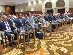 IMG 2314 هشام الغزالي يستعرض التجربة المصرية حضور مصري قوي في أبحاث السرطان.. هشام الغزالي يستعرض التجربة المصرية بملتقى دولي بالجزائر موقع في الجامعة