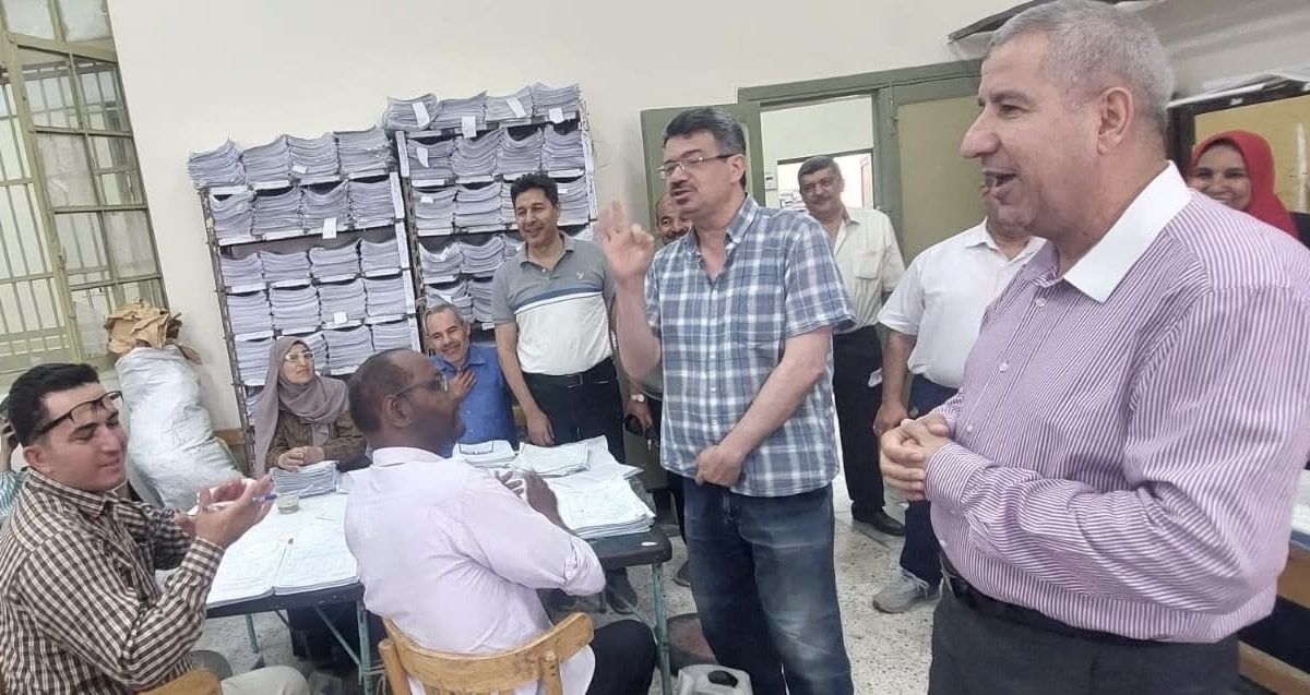 IMG 2639 الشهادة الإعدادية 2026 قبل إعلان النتيجة.. تعليم الشرقية: متابعة دقيقة لأعمال رصد درجات الشهادة الإعدادية 2026 موقع في الجامعة