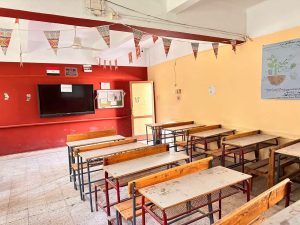 IMG 2800 ماراثون الثانوية العامة استعدادات مكثفة في الجيزة لاستقبال ماراثون الثانوية العامة غدًا.. تجهيز كامل للمدارس واللجان موقع في الجامعة