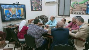 IMG 3214 امتحانات الثانوية العامة تعليم أسيوط: لا شكاوى داخل لجان امتحانات الثانوية العامة اليوم موقع في الجامعة