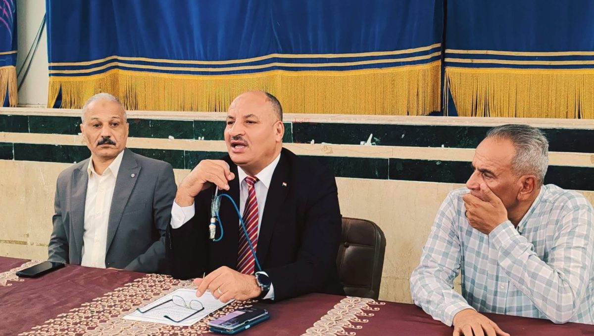 IMG 3485 أسئلة امتحانات الثانوية العامة وكيل تعليم المنيا: وصول أسئلة امتحانات الثانوية العامة في المواعيد المحددة مسؤولية وطنية تتطلب الدقة موقع في الجامعة