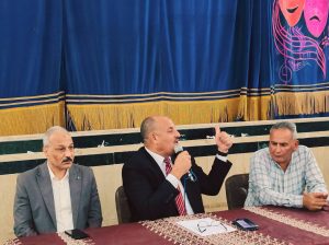 IMG 3487 أسئلة امتحانات الثانوية العامة وكيل تعليم المنيا: وصول أسئلة امتحانات الثانوية العامة في المواعيد المحددة مسؤولية وطنية تتطلب الدقة موقع في الجامعة