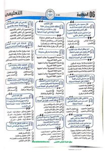 IMG 3676 مراجعة نهائية شاملة في النحو لطلاب الثانوية العامة 2026.. مراجعة نهائية شاملة في النحو (140 سؤالًا بالإجابات النموذجية) موقع في الجامعة