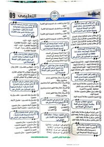 IMG 3679 مراجعة نهائية شاملة في النحو لطلاب الثانوية العامة 2026.. مراجعة نهائية شاملة في النحو (140 سؤالًا بالإجابات النموذجية) موقع في الجامعة